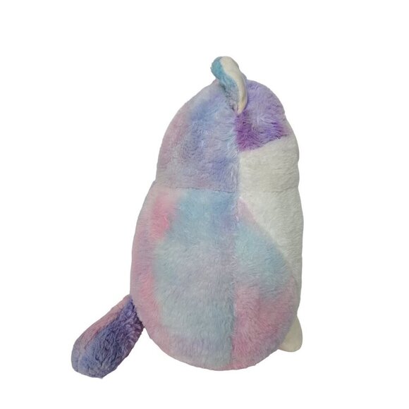 Kellytoy Kitty Cat Plush Pastel Rainbow Tie Dye Stuffed 11 Inch - Picture 2 of 6